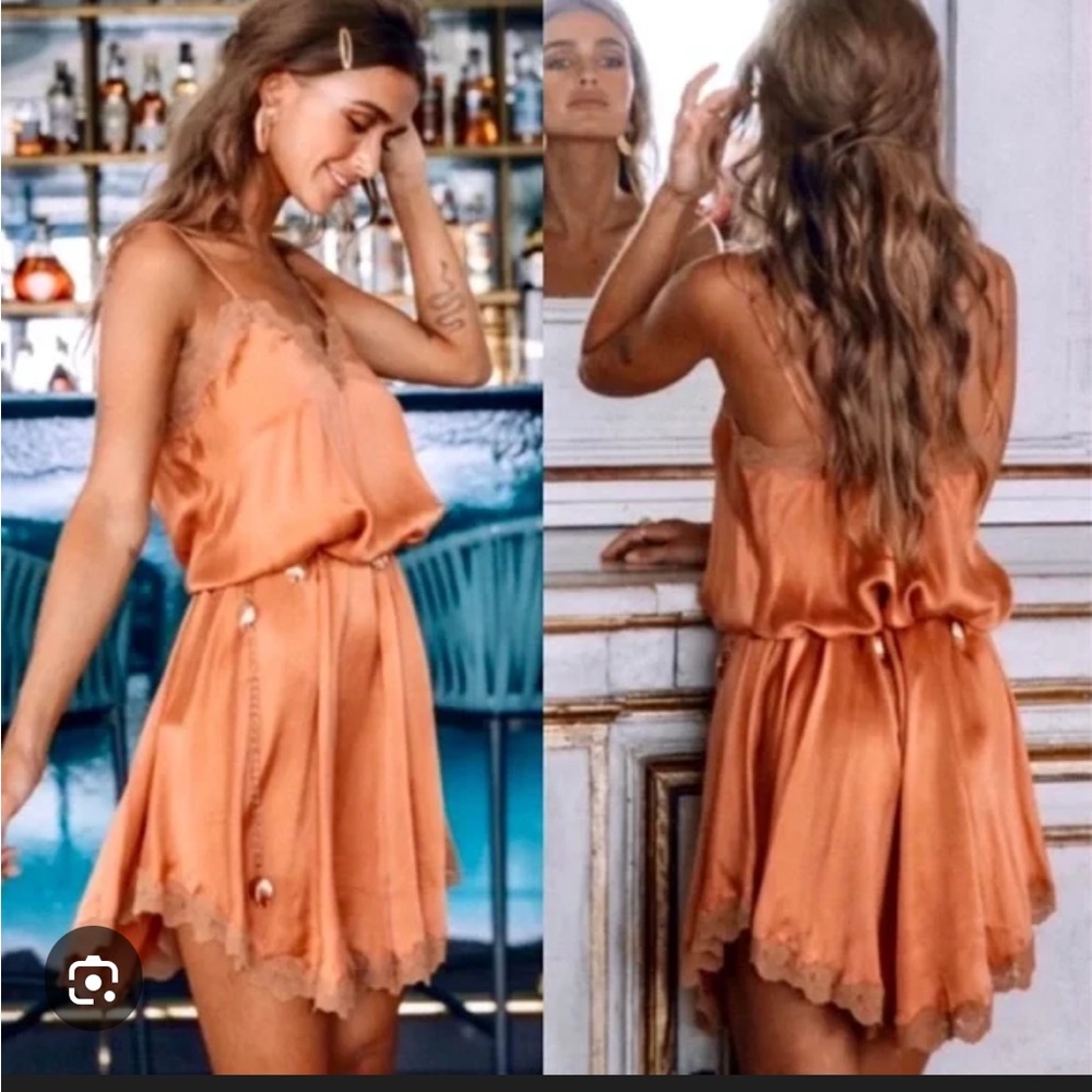 Spell Rizzo Silk Dress
